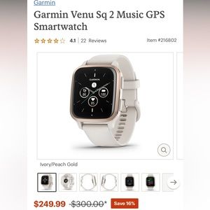 Garmin watch